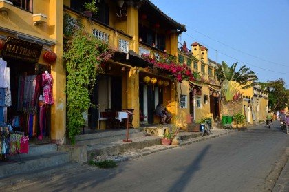 Casas amarelas em Hoi An
