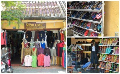 Roupas e Sapatos Hoi An