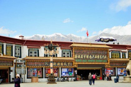 Arquitetura Lhasa – capital do Tibet