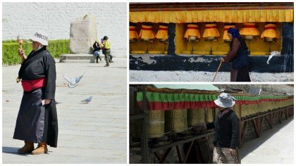 Rodas de orações Lhasa