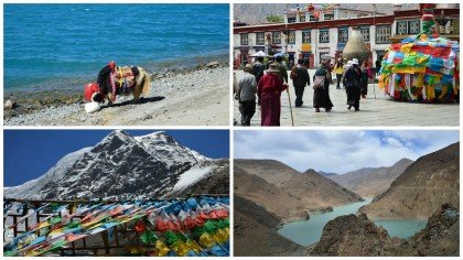 Tibet em quatro fotos