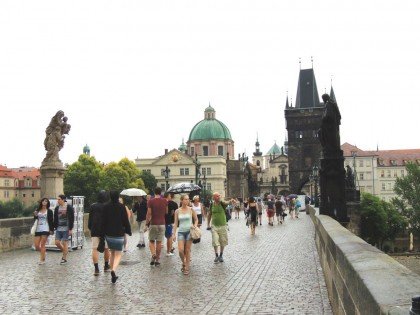 ponte carlos em praga
