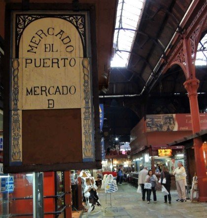 dentro mercado do porto montevidéu