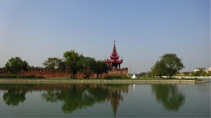 palácio em mandalay imagem destaque
