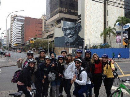 Blogueiros no Kuritbike