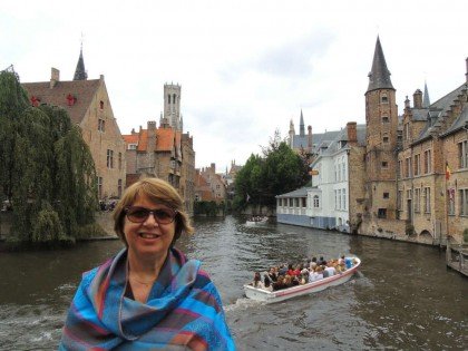 Canal em Bruges Bélgica