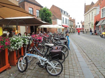 Ruas de Bruges Bélgica