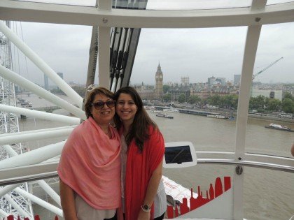 Big Ben de cima da London Eye