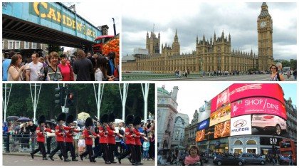 Primeira vez em Londres