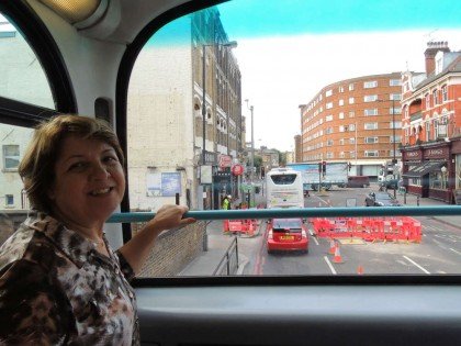 Ônibus dois andares Londres