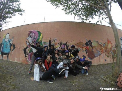 Blogueiros no Arte Bike Tour Curitiba