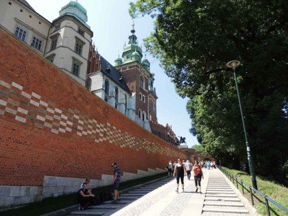 Entrada Castelo de Wawel